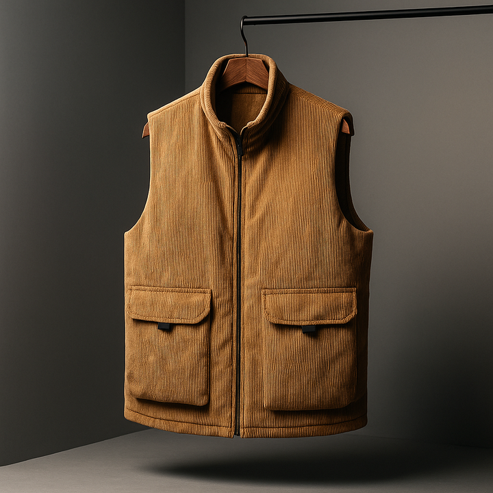 Stylish Corduroy Vest for Men-MODAUTLET