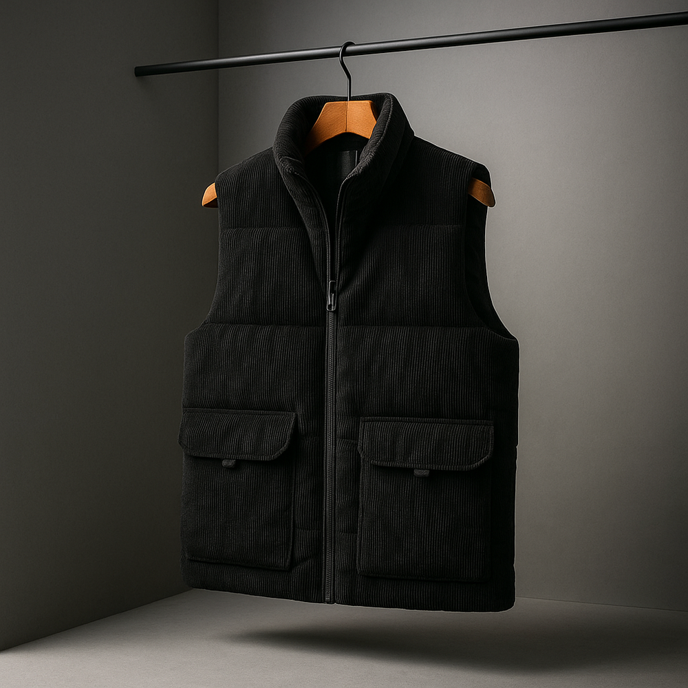 Stylish Corduroy Vest for Men-MODAUTLET