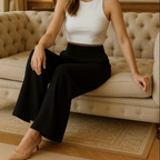 Women's Wide Hem Taper Pants