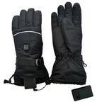 Touch Screen Heating Gloves with Velvet Thermal Insulation and Three-gear Temperature Control GlovesPower Bank pair L