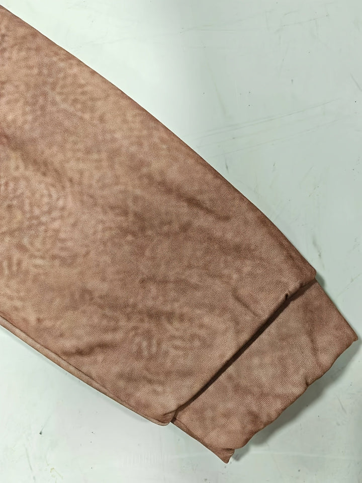 Pánská fleecem podšitá mikina s kapucí v westernovém stylu a zapínáním na zip