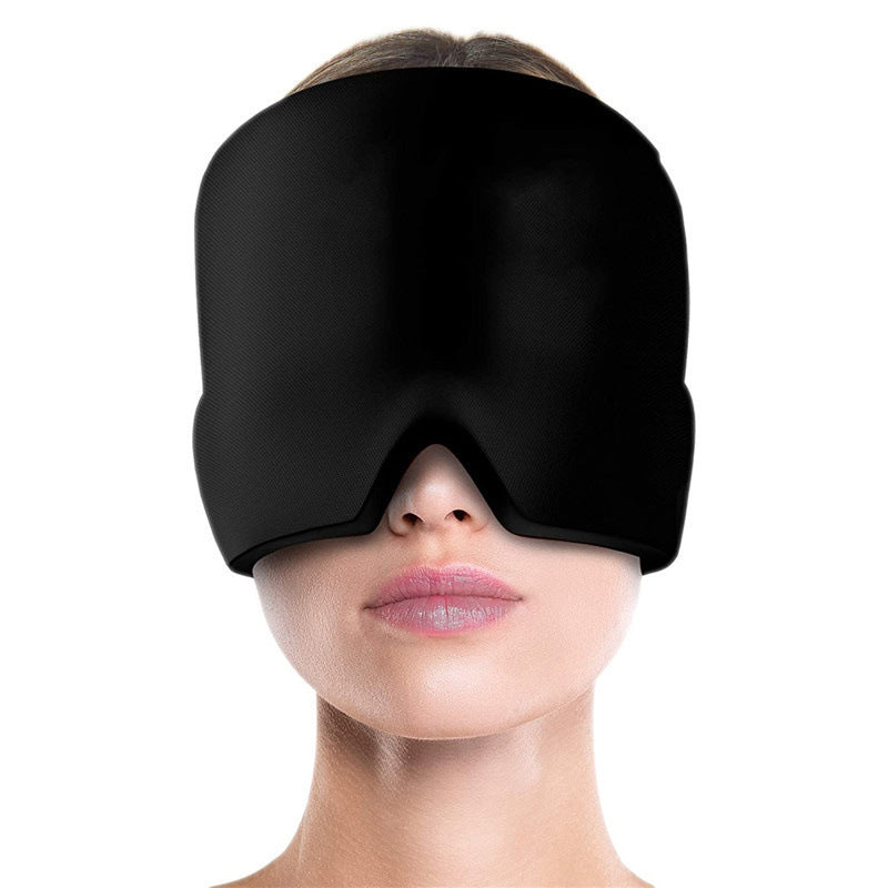 Máscara de enfriamiento para ojos para alivio de dolores de cabeza, migrañas y estrés