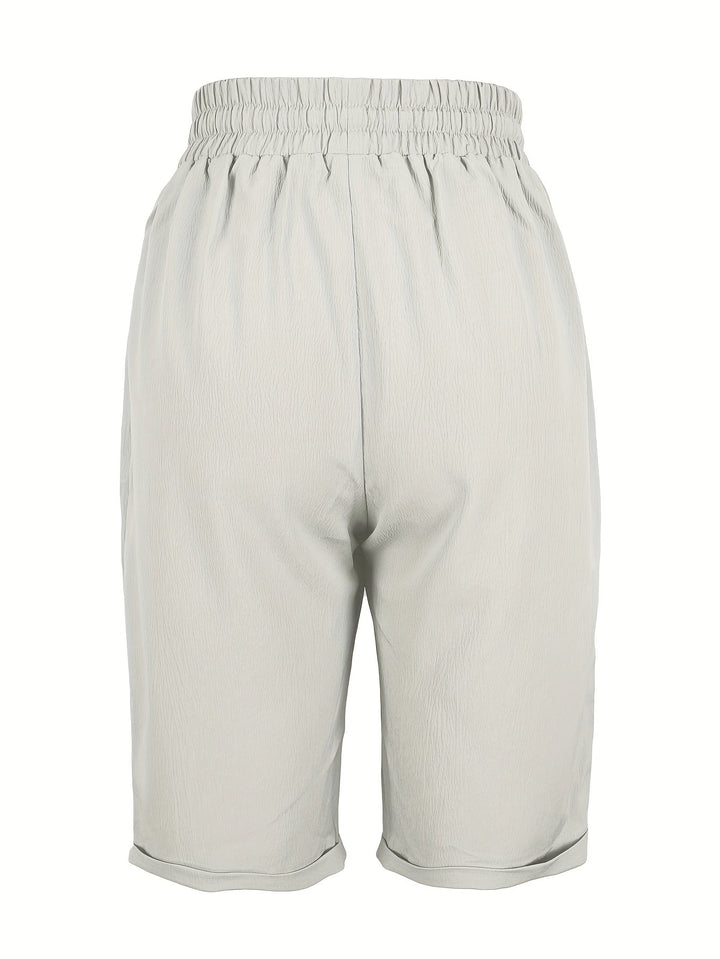 Women's Relaxed Capri Pants-MODAUTLET