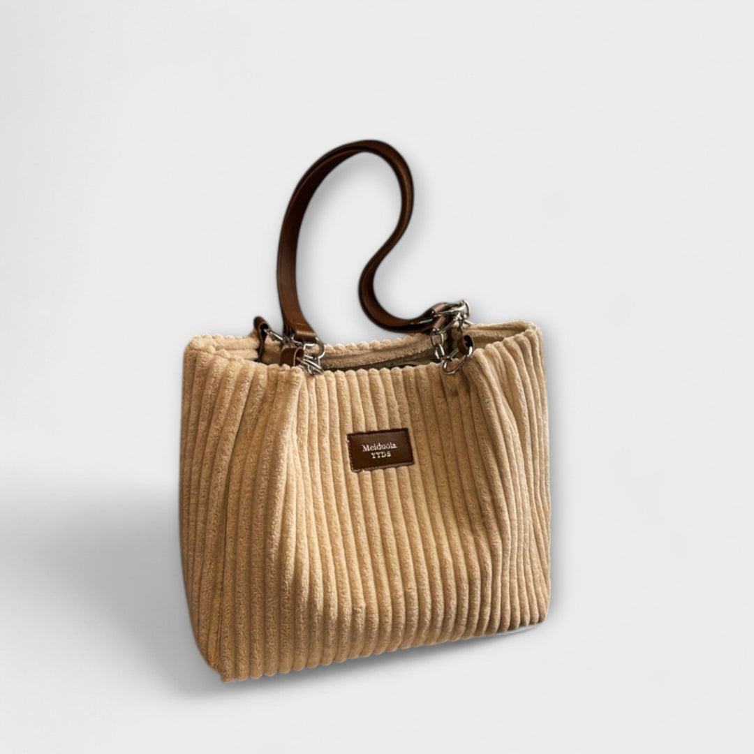 Olívia | Women's Soft Corduroy Shoulder Bag