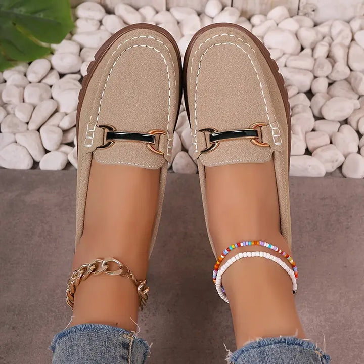 Women's Stylish Moccasin Shoes-MODAUTLET