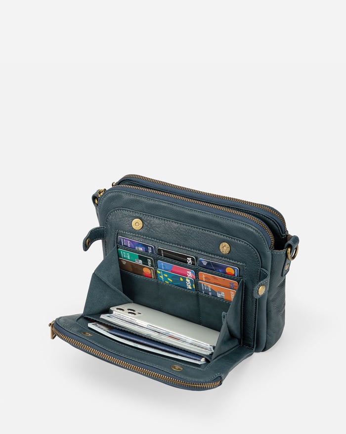 Crossbody Leather Shoulder Bags-MODAUTLET