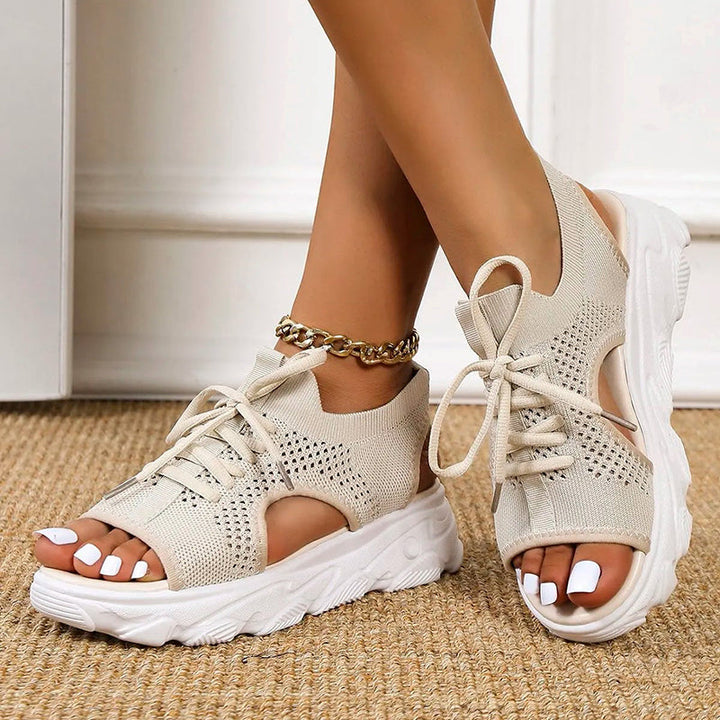 Women's Stylish Breathable Platform Sandals-MODAUTLET