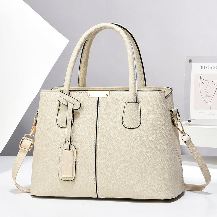 Women’s Large-Capacity PU Leather Tote & Crossbody Bag-MODAUTLET