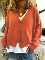 Premium Cardigan - Geneva Collection Orange