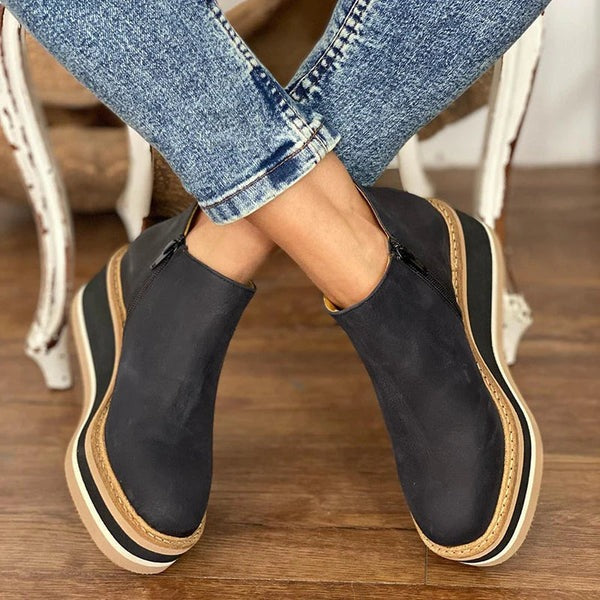 Women's Stylish Ankle Boots-MODAUTLET