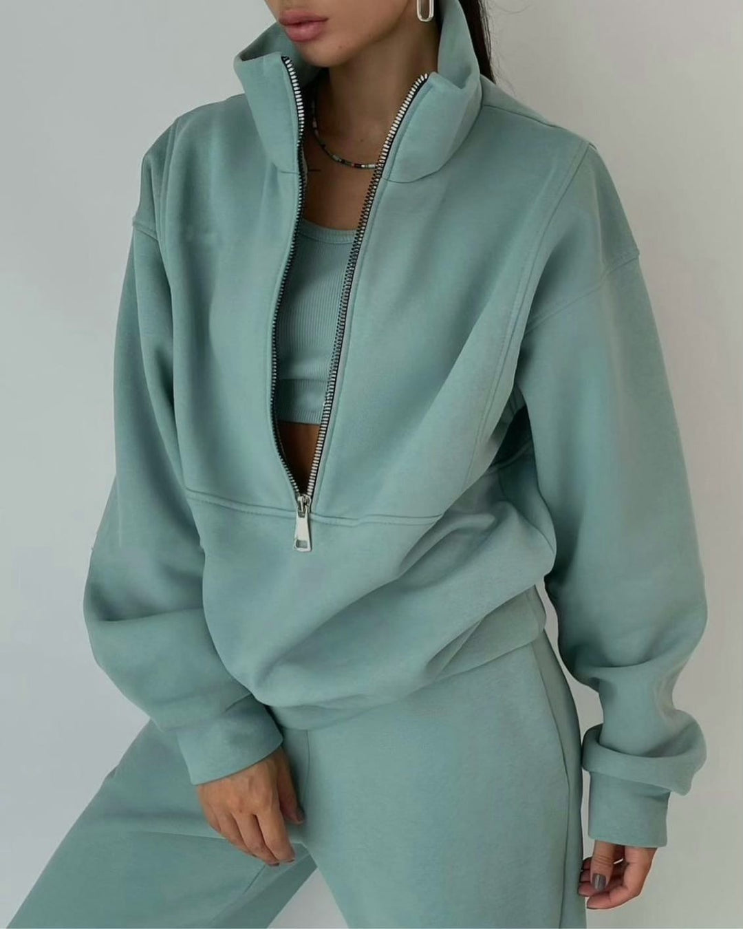 Grace | Conjunto Casual Oversized Feminino de Duas Peças
