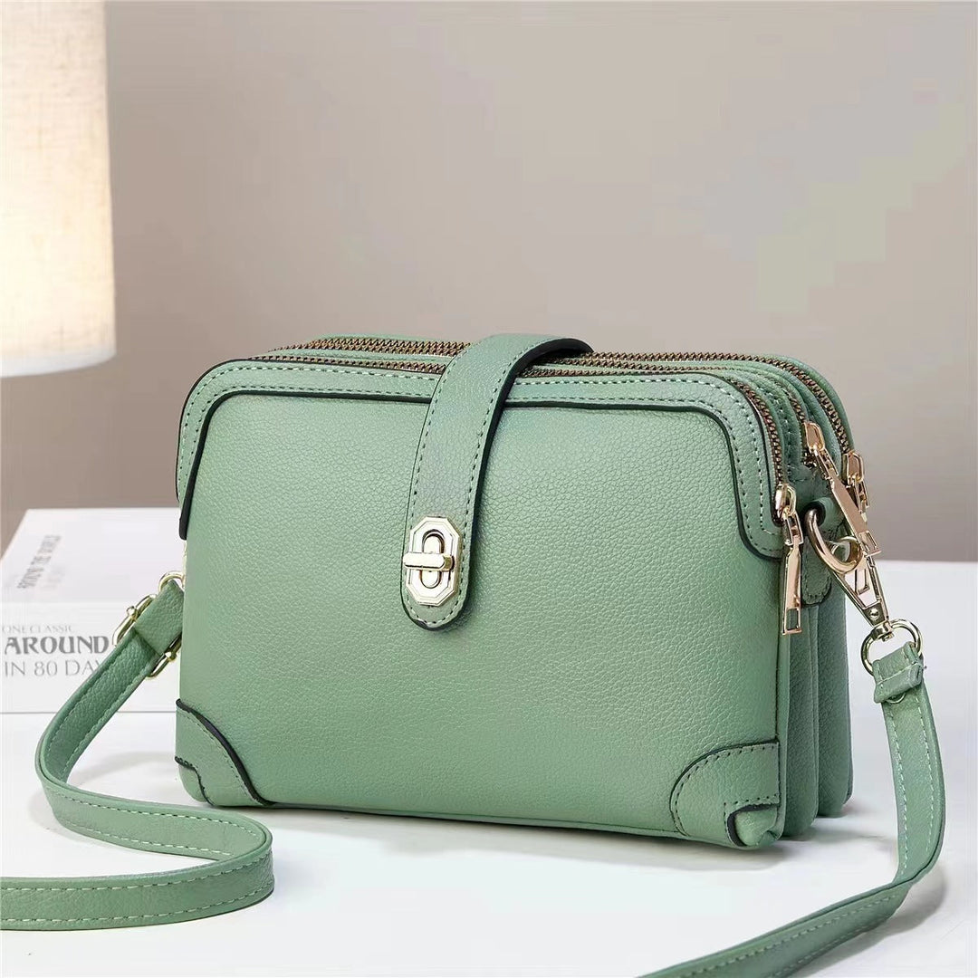 Elegant Multi-Layer Soft Leather Handbag-MODAUTLET