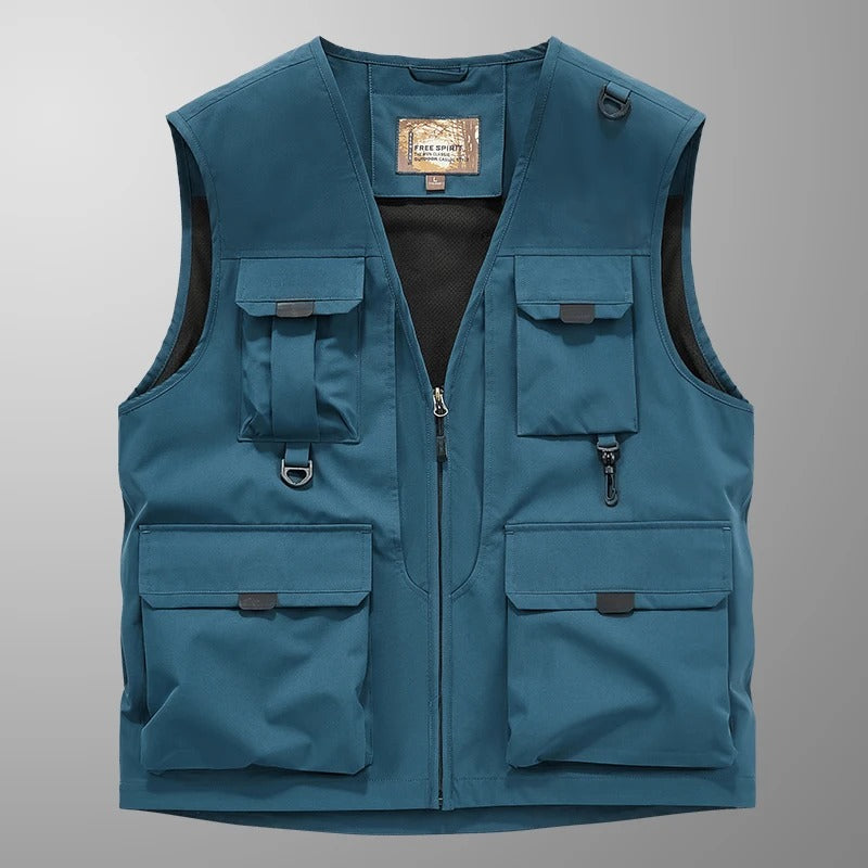 Weston Creek High-Performance Vest Blue