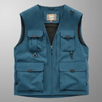 Weston Creek High-Performance Vest Blue