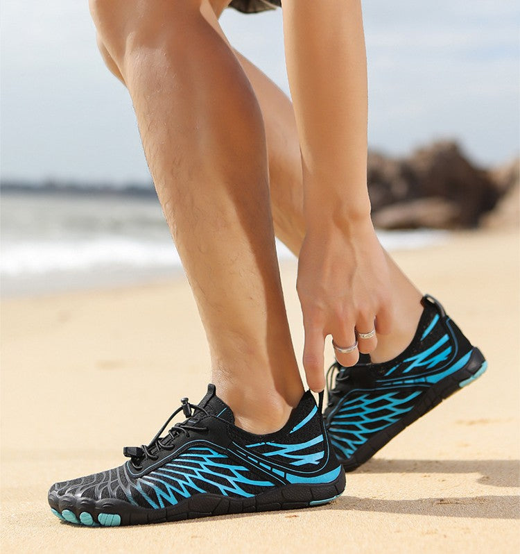 Men's Non-Slip Orthopedic Shoes - Comfortable & Supportive Blue