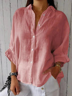 Women's Graceful Charm Blouse Pink