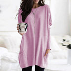 Women's Comfortable Oversized Top Pink