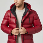 Men's Hooded Down Winter Jacket