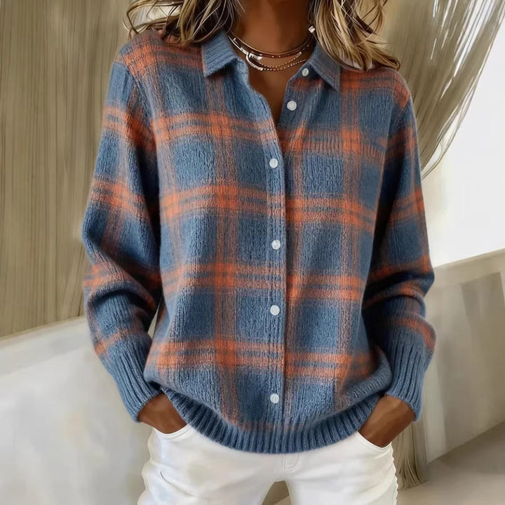 Damen-Rippstrick-Cardigan in Oversize mit edler Optik