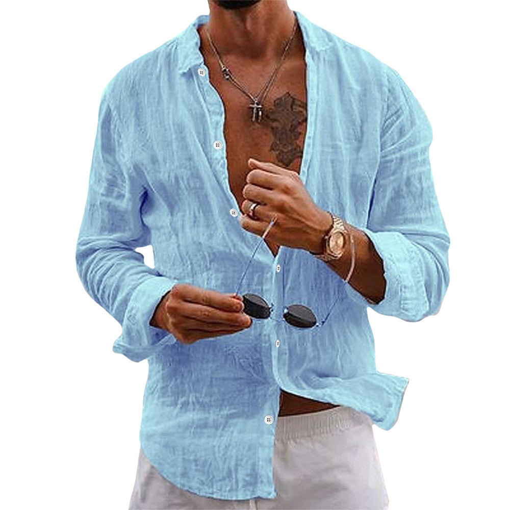 Anderson Classic Linen Shirt-MODAUTLET