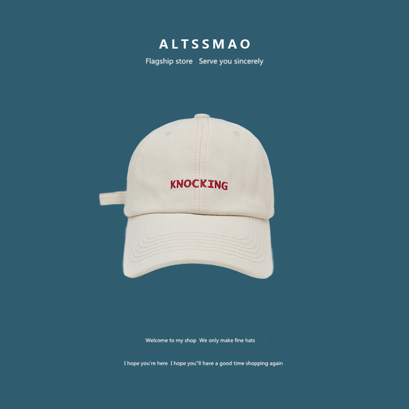 Small Letters Sun Visor Baseball Cap for Face Protection