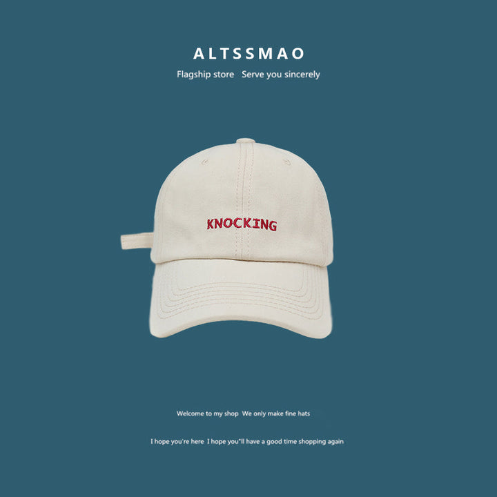 Small Letters Sun Visor Baseball Cap for Face Protection