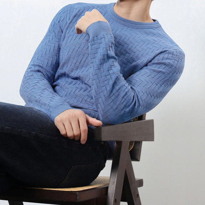 Men's Crewneck Sweatshirt - Classic Style and Comfort-MODAUTLET