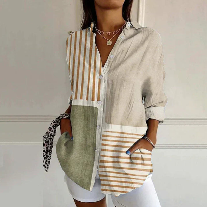 Women's Classic Vintage Blouse-MODAUTLET