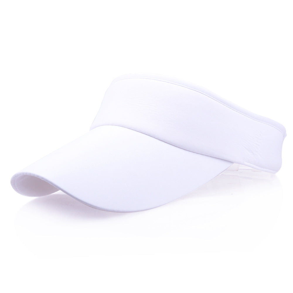 Adjustable Sun Visor Hat with Headband for Summer Beach Sports