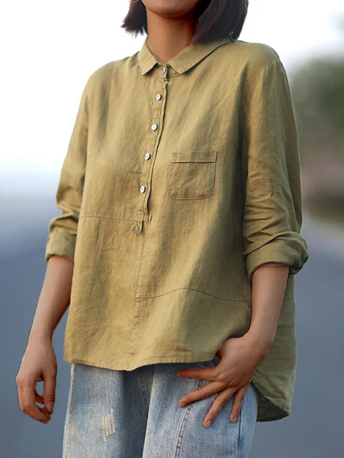 Women's French Vintage Blouse-MODAUTLET
