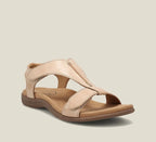 Women's Elegant Orthopedic Sandals - Comfortable and Stylish Beige