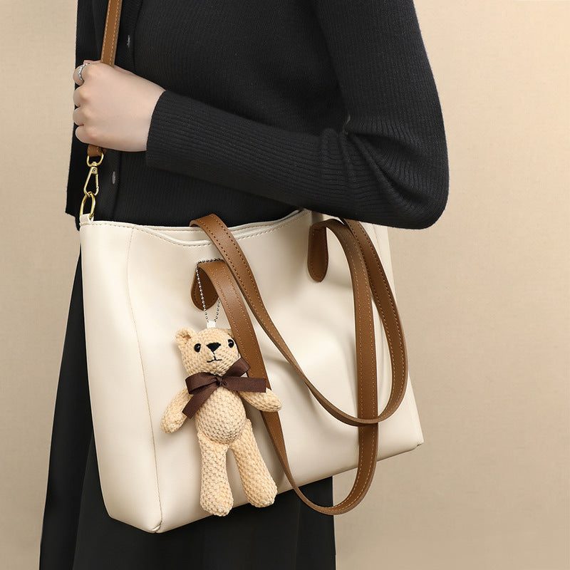 Genuine Leather Shoulder Messenger Bag-MODAUTLET