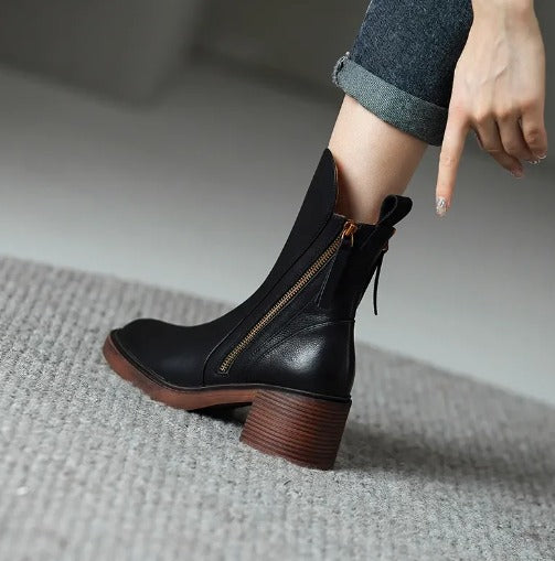 Women's Sleek Ankle Boots-MODAUTLET