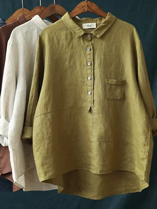 Women's French Vintage Blouse-MODAUTLET