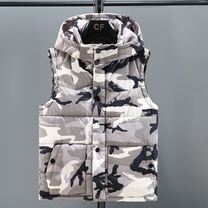 Camouflage Tactical Vest Snow