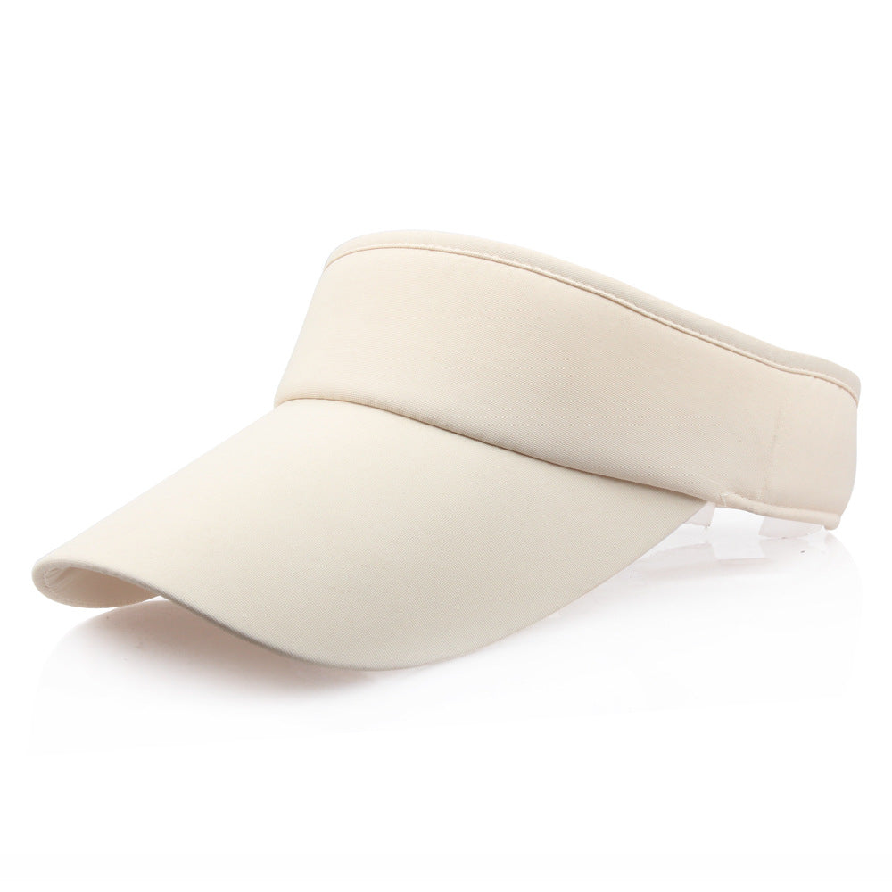 Adjustable Sun Visor Hat with Headband for Summer Beach Sports