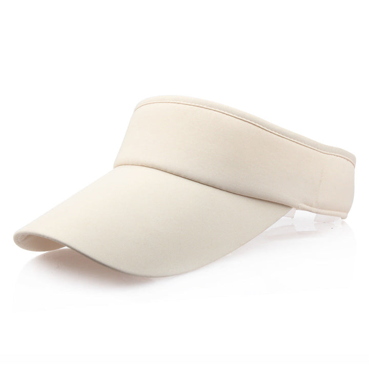Adjustable Sun Visor Hat with Headband for Summer Beach Sports