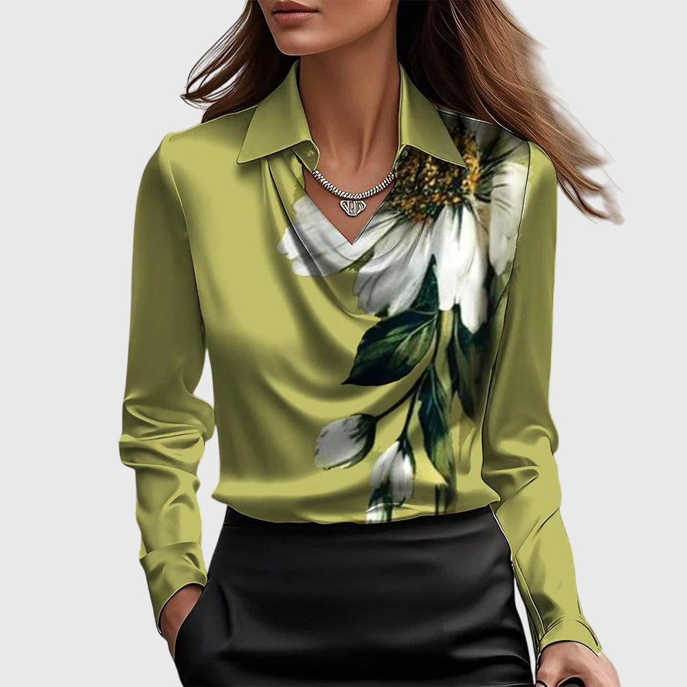 Women's Luxurious Blouse Green