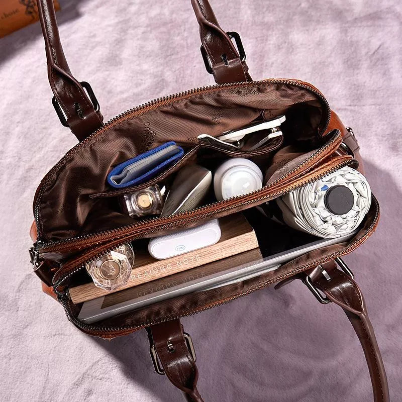 Premium Leather Tote Bag For Everyday Style And Durability-MODAUTLET