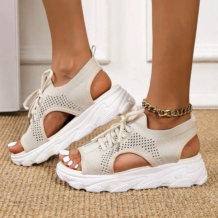 Women's Stylish Breathable Platform Sandals-MODAUTLET