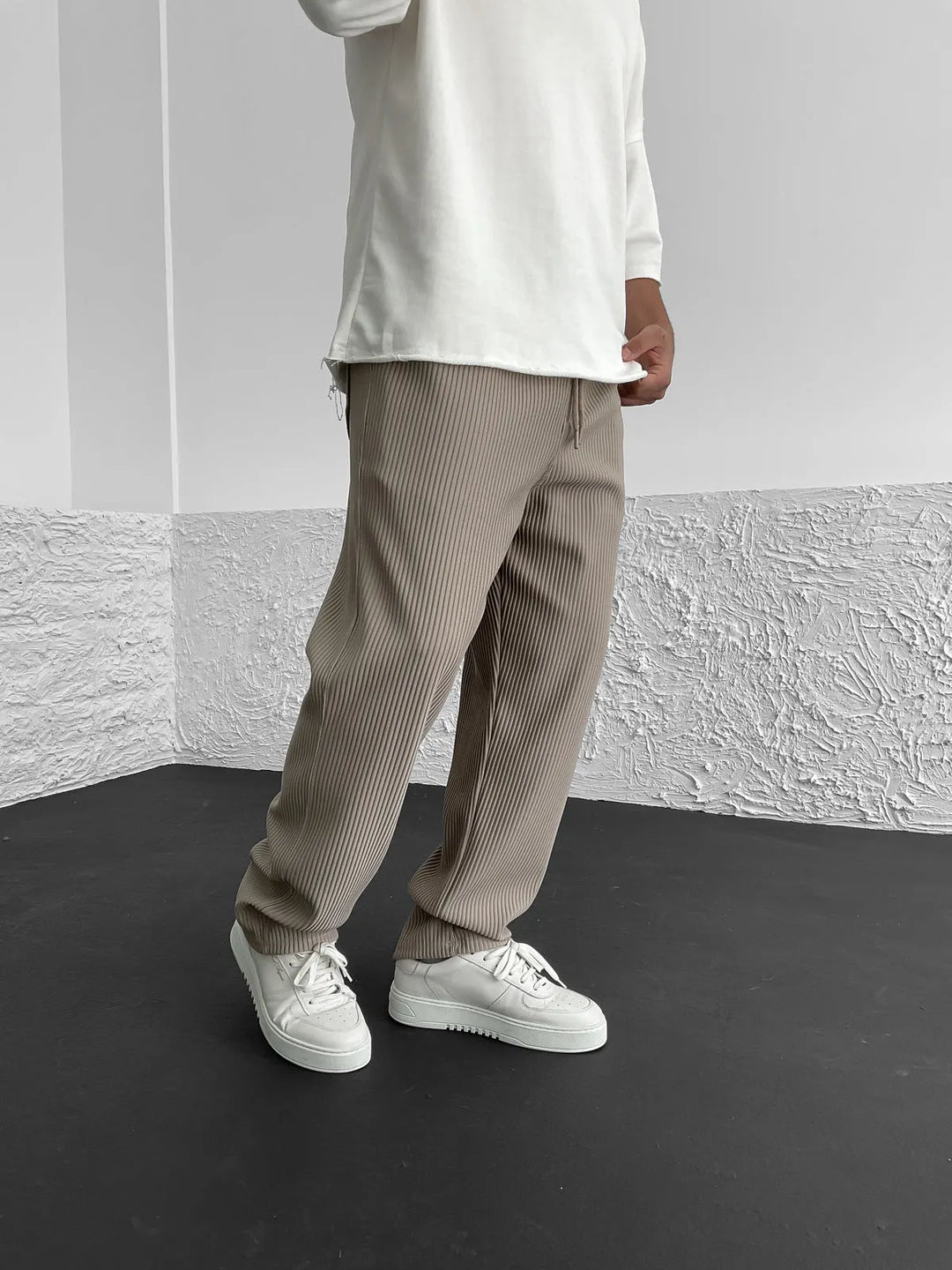 Men's Slim Fit Stretch Trousers for Style and Comfort-MODAUTLET