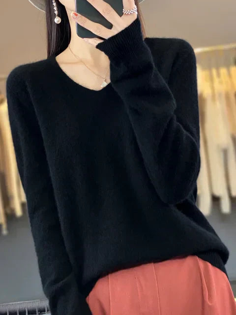 Women's Soft Knit Crewneck Sweater