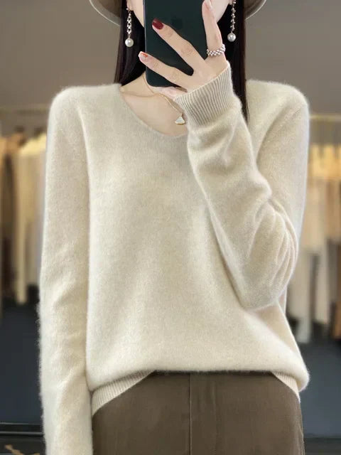 Women's Soft Knit Crewneck Sweater