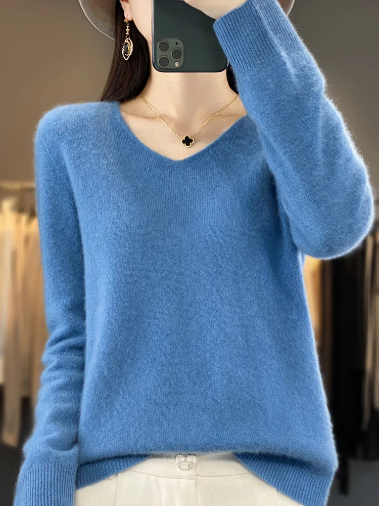 Women's Soft Knit Crewneck Sweater