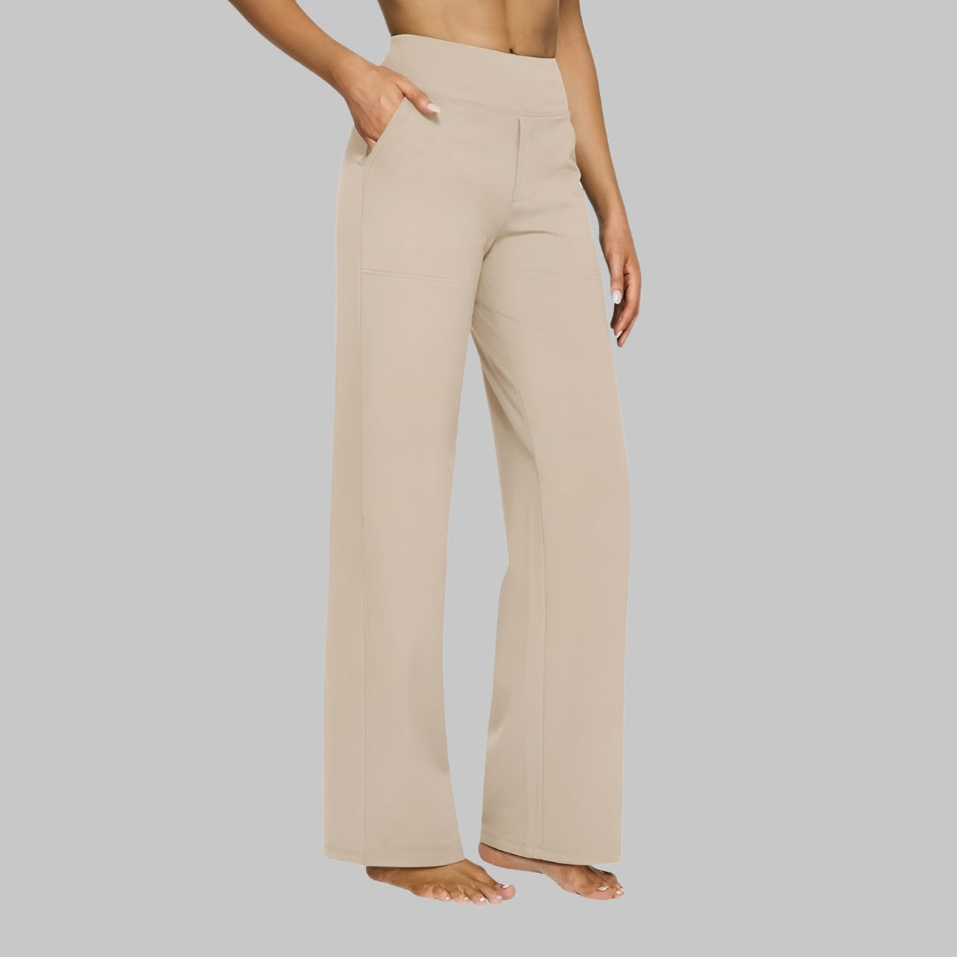 Emily | Damenhose mit hohem Bund, schmal zulaufend und Stretch