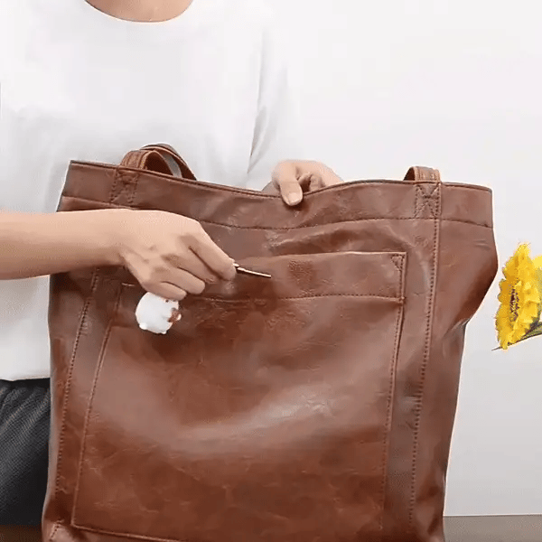 Leather Shoulder Bag For Women Stylish Everyday Carryall-MODAUTLET