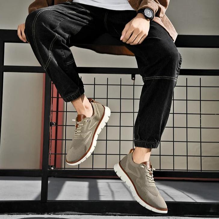 Men's Orthopedic Knitted Comfort Shoes-MODAUTLET