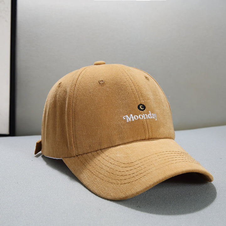 Small Letters Sun Visor Baseball Cap for Face Protection