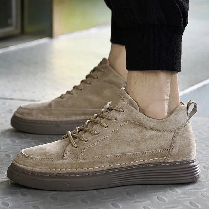 Men's Leather Navarro Shoes - Stylish and Durable Footwear-MODAUTLET