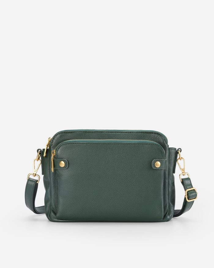 Crossbody Leather Shoulder Bags Green